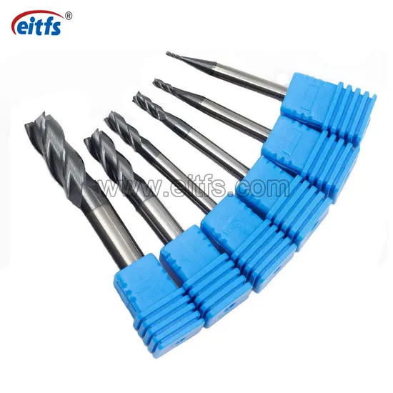 Good Quality Solid Carbide Coated 4 Flutes Square End Mills for Metal Working